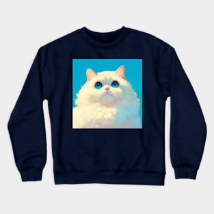 Blue-eyed Fluff III Crewneck Sweatshirt